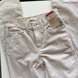 Levi's Light Khaki Corduroy Pants